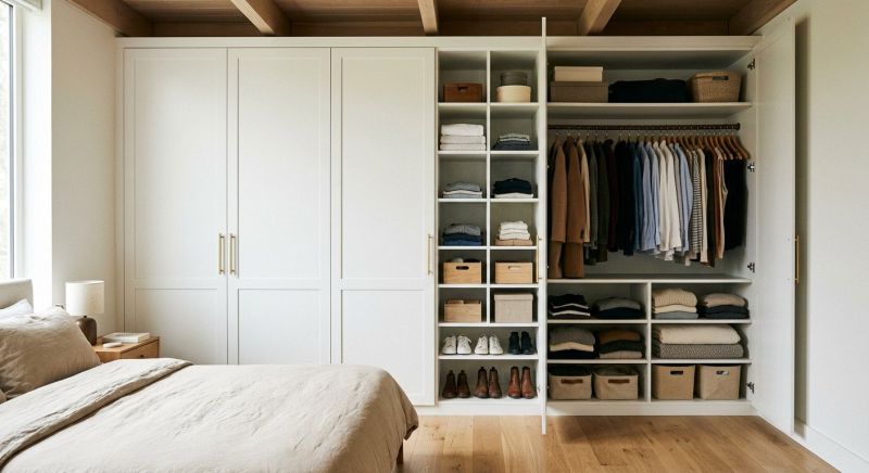 Mudroom Shelving Installation in Frederick, MD
